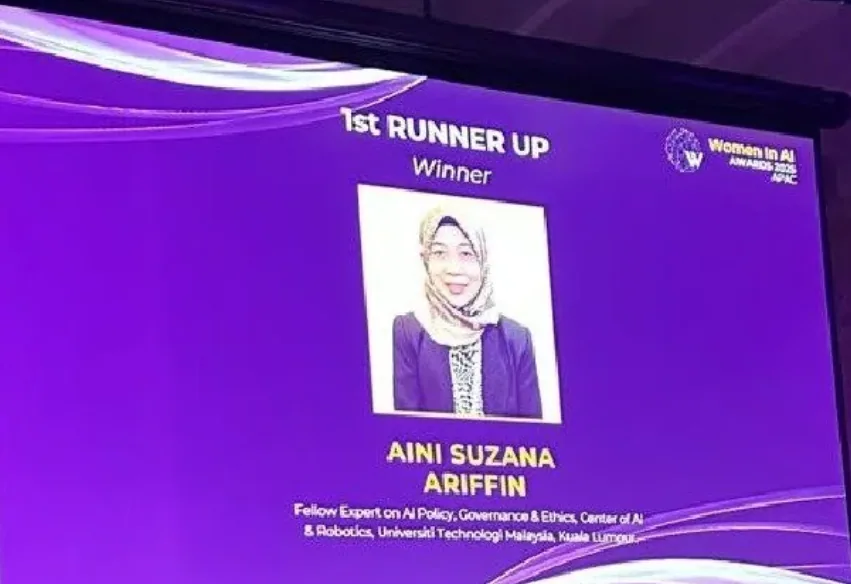 Dr. Aini Suzana Ariffin Honored at Women in AI Asia-Pacific Awards: A Triumph for Ethical AI in Malaysia